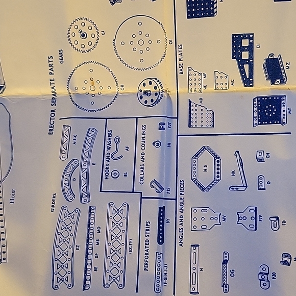 Vintage Erector Set with Original Metal Box - Picture 8 of 12